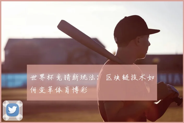 世界杯竞猜新玩法：区块链技术如何变革体育博彩
