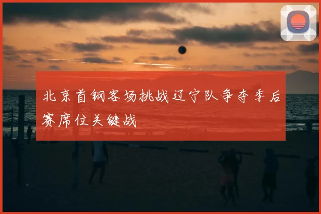 北京首钢客场挑战辽宁队争夺季后赛席位关键战